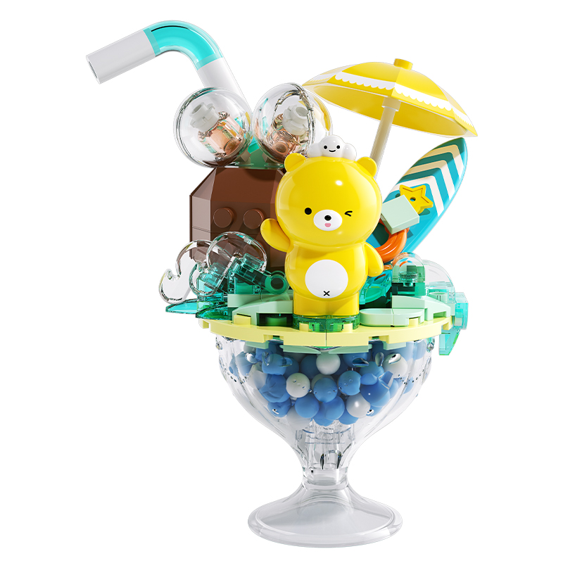 JK6207 熊大衛椰椰爆珠杯